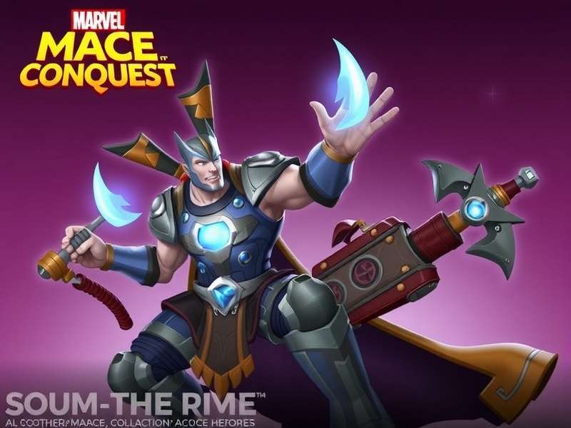 Main Characters of Marvel Mace Conquest Marvel Mace Conquest Heroes